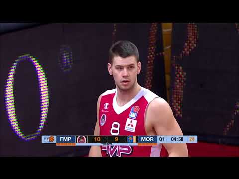 ABA Liga 2017/18, Round 15 match: FMP - Mornar (5.1.2018)
