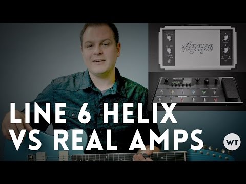 Line 6 HELIX vs Real Amps