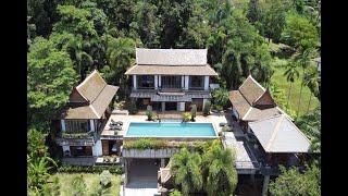 An Exclusive and Prestigious Five Bedroom Villa Surin for Sale with Magnificent Sea Views
