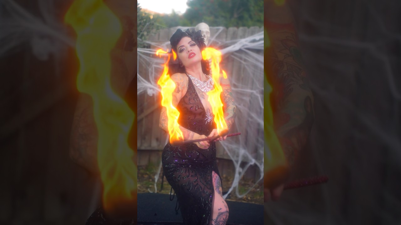 Promotional video thumbnail 3 for Lily Misfit Burlesque/Fire Performance