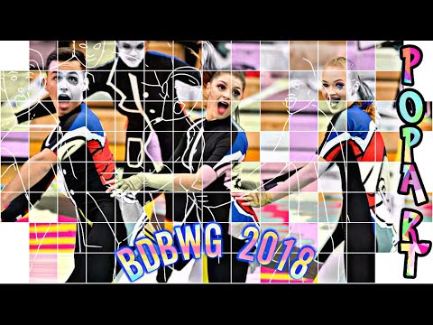 2018 Blue Devils B Winter Guard - POPART