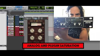 Video thumbnail for Review my Drawmer 1976 analog saturation box by Yave Rust