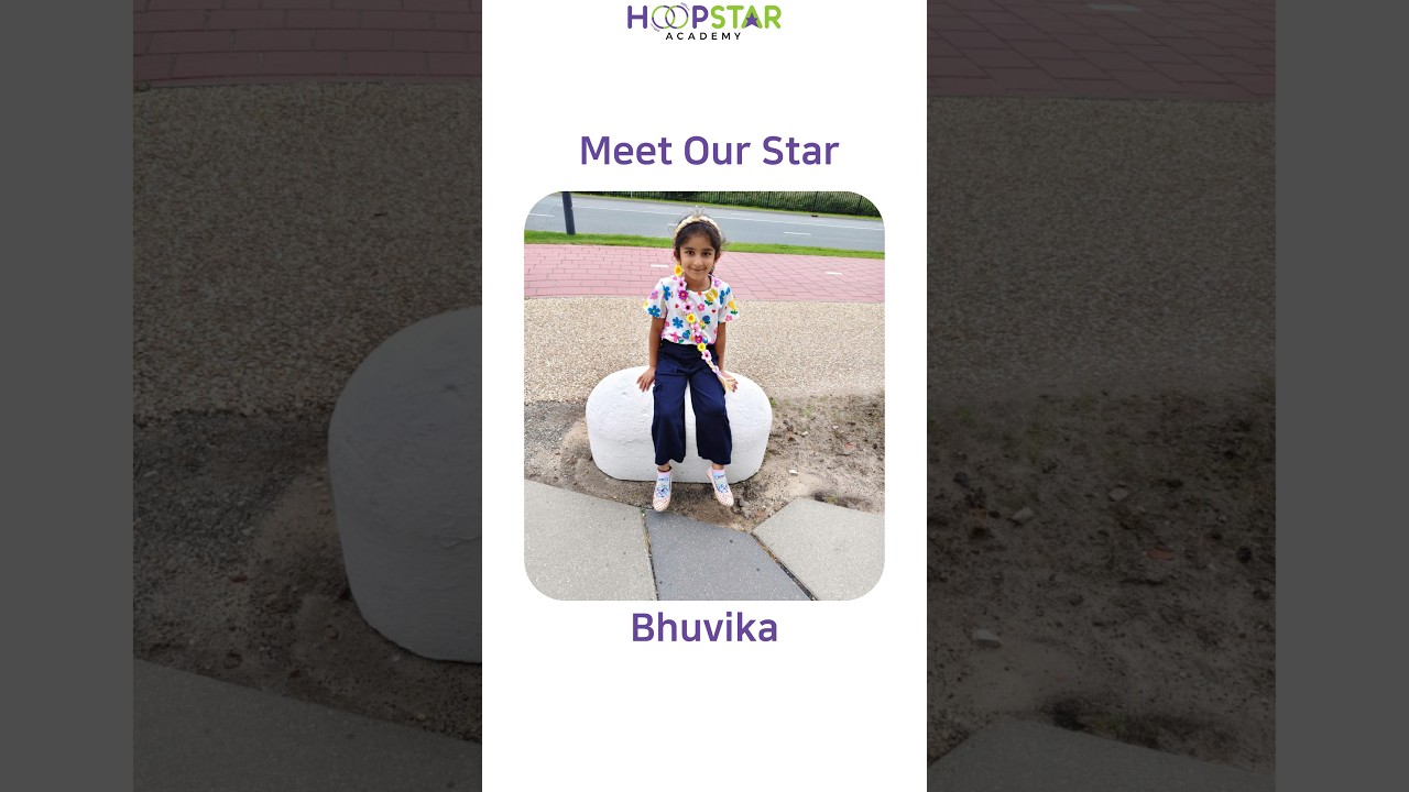 Bhuvika's Hula Hoop Performance for Kids