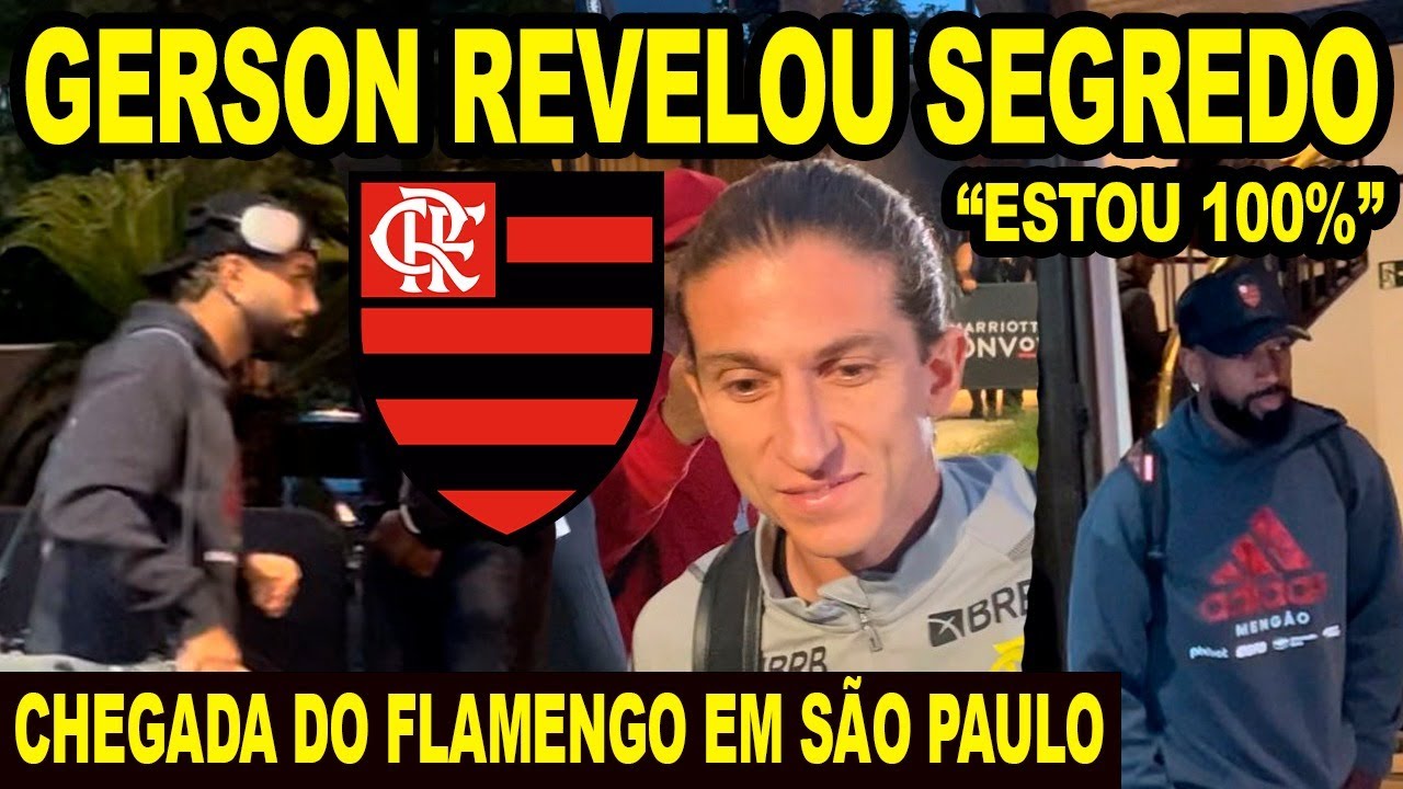 CHEGADA DO FLAMENGO EM SÃO PAULO! FILIPE LUIS FOI PARA GALERA E TORCEDORES FICARAM REVOLTADOS!