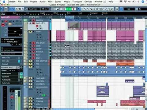 Cubase Tutorial - Deconstructing Enzyme Black's 'I Can See The Light'