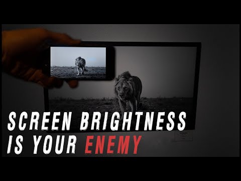 SCREEN BRIGHTNESS DOWN!? - Printing Tips -