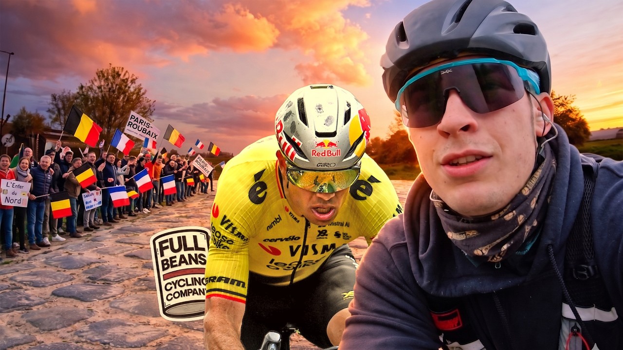 Cycling to Paris-Roubaix