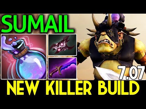 560 Damage stun ! New Meta Build Killer Alchemist by SumaiL Dota 2 7.07