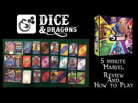 Dice and Dragons - 5 Minute Marvel Review and How to Play