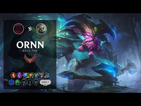 Ornn Top vs Camille - EUW Grandmaster Patch 12.11