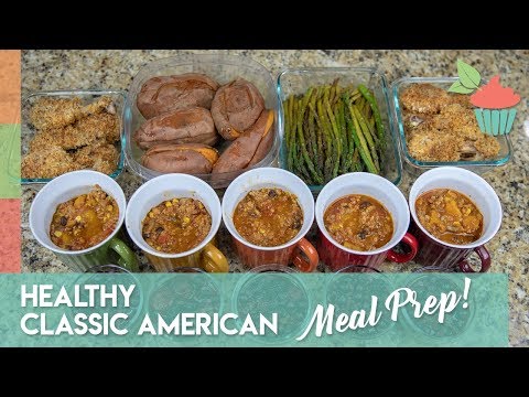 Healthy Classic American Meal Prep | Meal Prep Series!