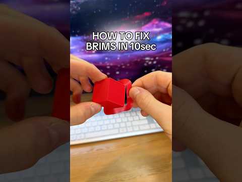 Fix ruined brims on your 3d prints in seconds