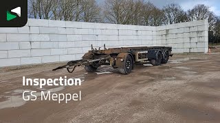 集装箱底盘拖车 GS Meppel AIC 2700-N 3 axles | 图像 4 - Autoline