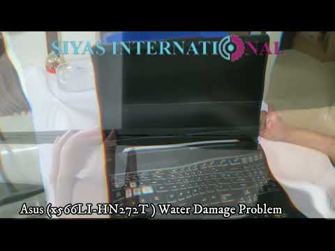 Asus Laptop (x566LI ) Water Damage Problem resolve only with service? | Repair  in jaipur 6375866585