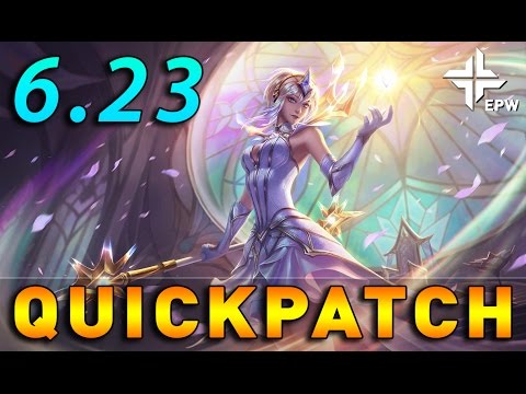 LOL QUICKPATCH Patch 6.23 - Elementalist Lux , Shyvana Rework , Rageblade Buff German Patchnotes