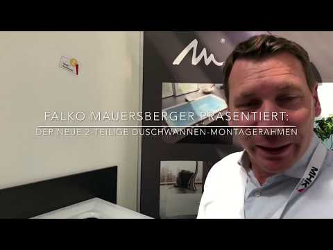 Mauersberger neuer 2-teiliger Montagerahmen