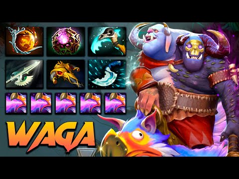 Waga Ogre Magi 200 IQ BUILD - Dota 2 Pro Gameplay [Watch & Learn]