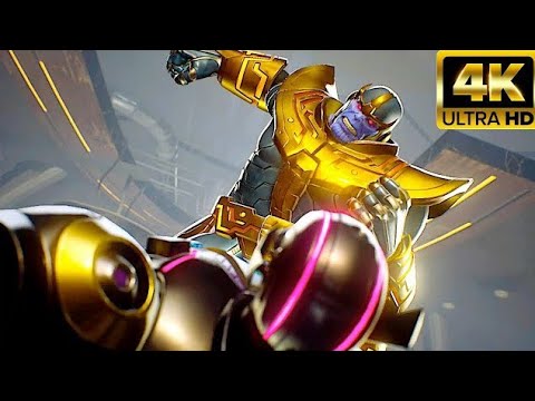 Thanos Destroys Ultron Sigma Scene (2025) 4K ULTRA