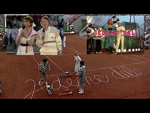 Jedeme dál - Štvanice ❖ Josef Dvořák a Hana Vávrová uvádějí velký revuální pořad (1987)