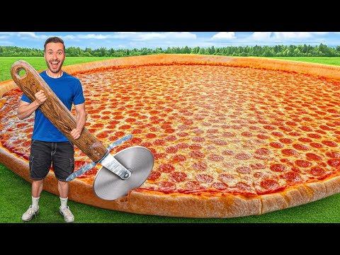 Klein versus Groot Voedsel! *Challenge*