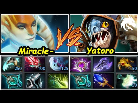 Miracle vs Yatoro : TI WINNER CARRY BATTLE !!!