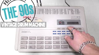 Video thumbnail for AKAI XR10 ONE of the BEST DRUM MACHINES for ROCK, SYNTHWAVE, RETROWAVE , VAPORWAVE… by Eaglechild
