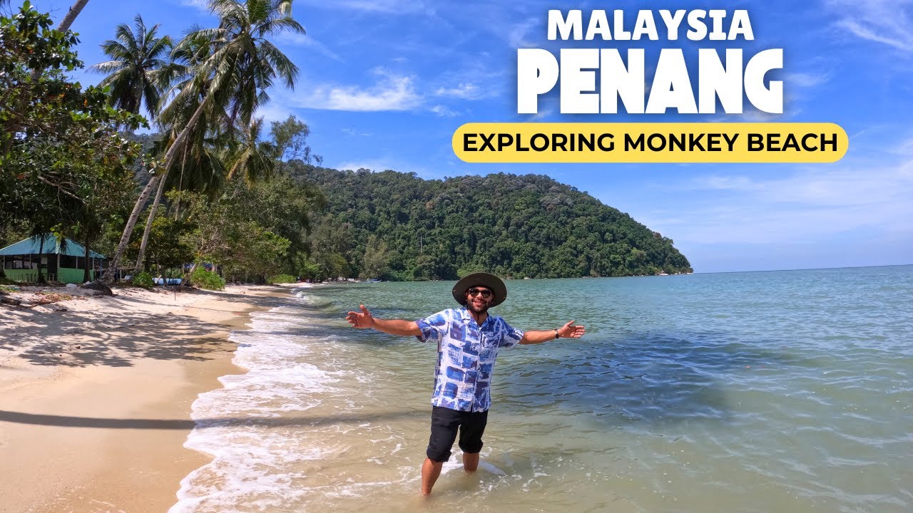 Join a traveler as they embark on an exploration adventure to Monkey Beach.