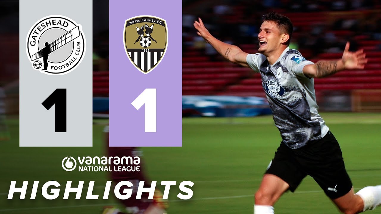 Gateshead 1-1 Notts County