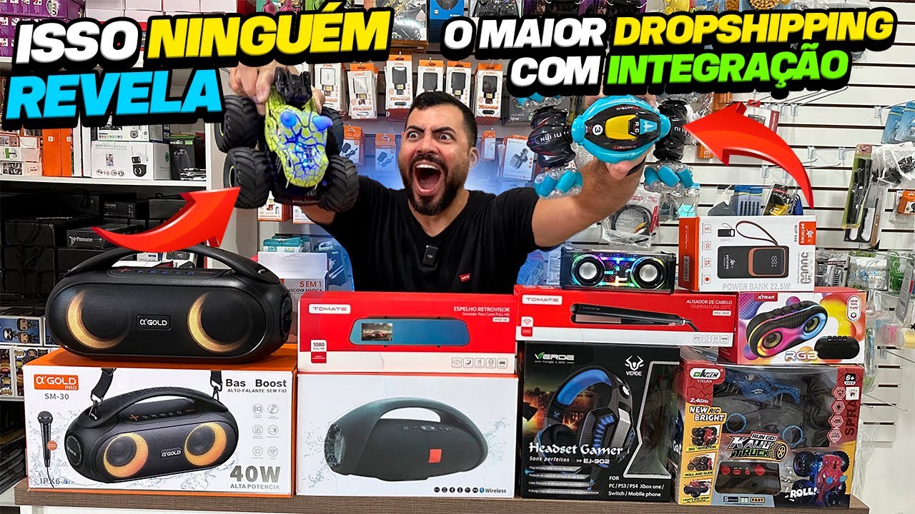 O MAIOR DROPSHIPPING COM INTEGRAÇÃO DE VERDADE E CUSTA MENOS DE R$76,00 (DROPSHIPPING E ATACADO)