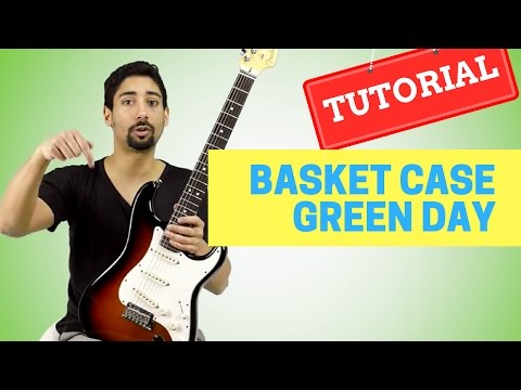 TUTORIAL 🎸 Basket Case - Green Day (electric guitar lesson)
