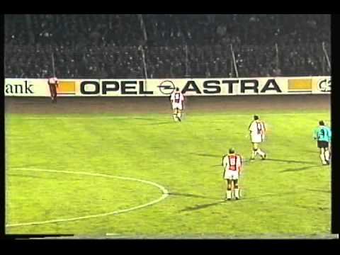 1992 November 24 Ajax Amsterdam Holland 2 Kaiserslautern Germany 0 UEFA Cup