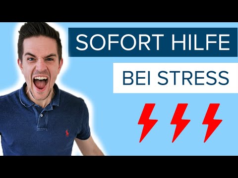 IMMEDIATE HELP for STRESS - quickly reduce stress with these 2 simple exercises