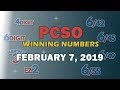 p18m jackpot lotto 6 42 ez2 suertres 6 digit and superlotto 6 49 draw february 7 2019