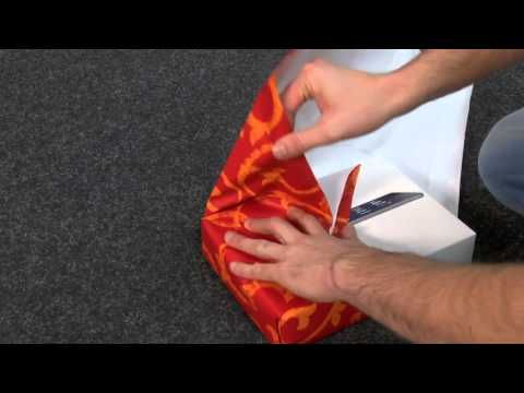 You have never wrapped a gift so quickly