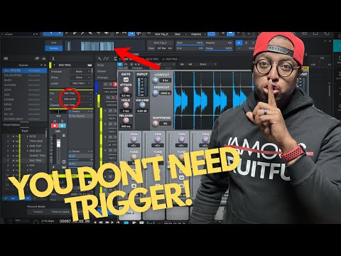 SECRET WAYS to trigger Drums Natively In Studio One!