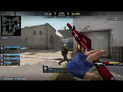 CS:GO POV Demo BIG tabseN (22/5) vs MIBR (de_dust2) @ ESL Pro League Season 16