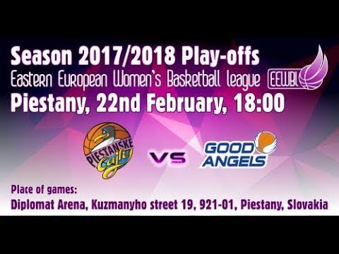 Piestanske Cajky vs Good Angels, EEWBL Playoffs