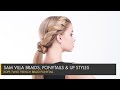 Rope Twist French Braid Ponytail | Sam Villa