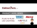 Plug n Play LED Cabinet Lighting Demo