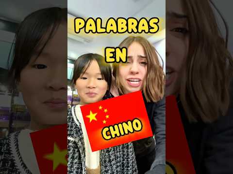 PALABRAS EN CHINO VS ESPAÑOL CON CHINITAS XD