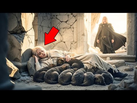 El rey alfa halló a su luna perdida — junto a 12 cachorros que mantuvo vivos toda la noche