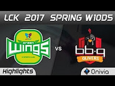 JAG vs BBQ Highlights Game 2 LCK Spring 2017 W10D5 Jin Air Green Wings vs BBQ Olivers