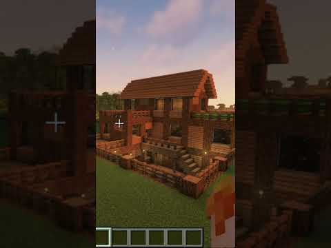 Minecraft Survival House: See it to Believe it!🏠 #shorts #minecraft #minecrafthouse