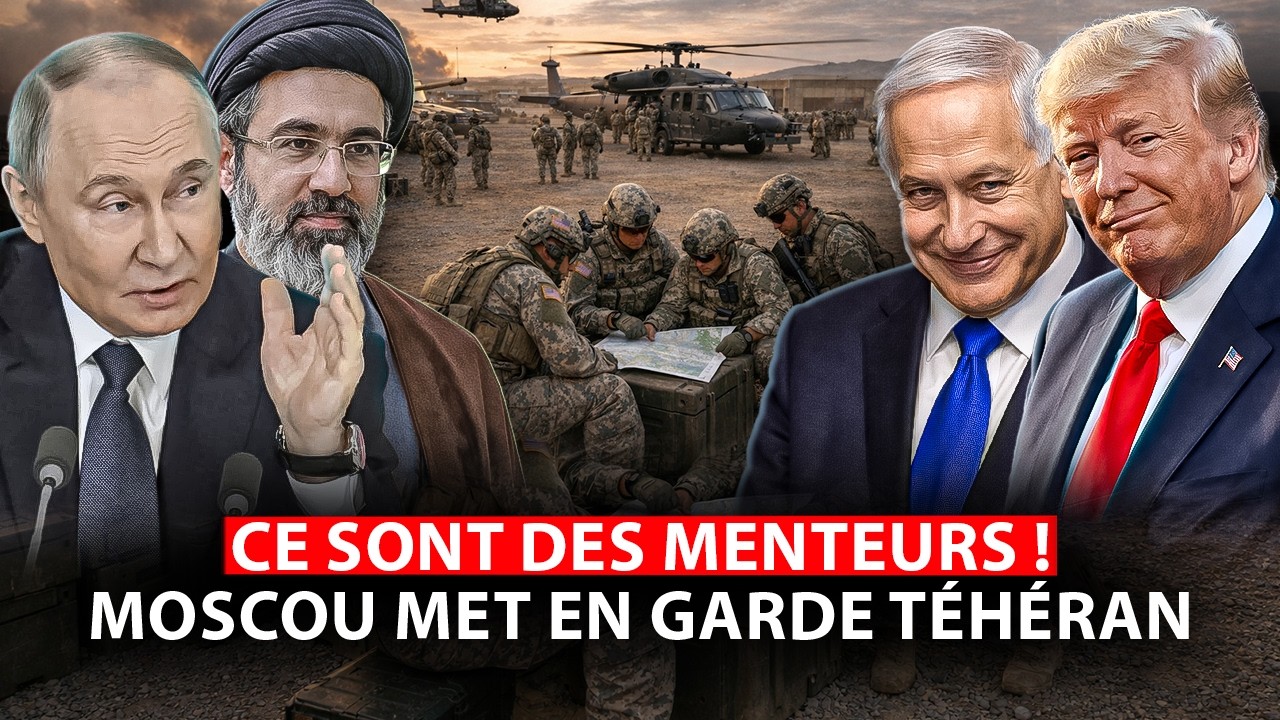 La Russie révèle le plan des USA et d'Israël en Iran