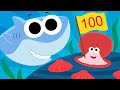 Let's Count To 100 | ft. Finny the Shark | Super Simple Songs