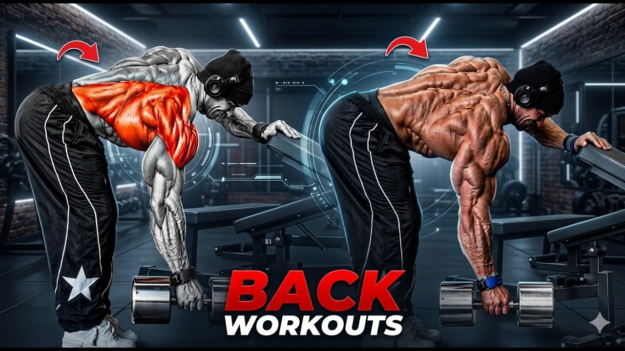 Best Back Exercises for a Wider, Thicker & Stronger Back 🔥