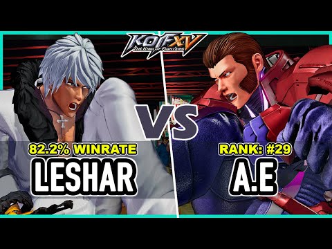 KOF XV 🔥 LeShar (K'/Ryo/Krohnen) vs A.E (Maxima/Dolores/Antonov) 🔥 Steam