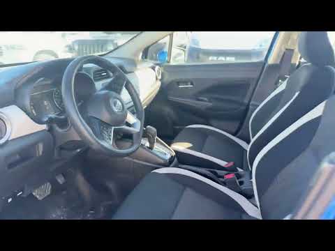 2022 Nissan Versa SV CVT in Blue for sale at Finch Chrysler Dodge Jeep Ram Ltd in London, ON