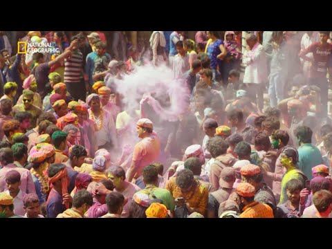 A Colorful World | Happy Holi | National Geographic