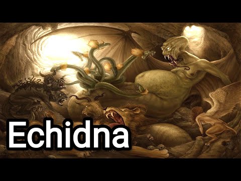 Echidna: The Mother of all Monster - Greek Mythical Creatures Mythology